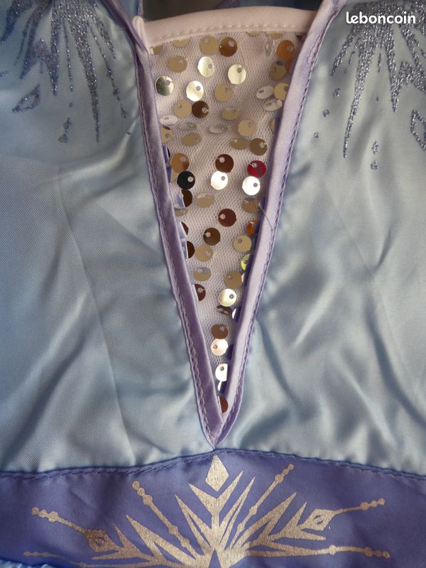 Costume / déguisement Elsa La Reine des Neiges 2 – Disney & Rubies – 3-4 ans (image 4)