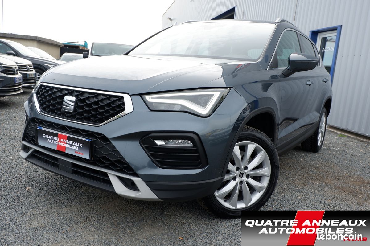 13.400 Hors taxes - Seat Ateca 2.0 Tdi 150 Style Business BVM6 - 2021 - Full LED Caméra GPS Apple CarPlay Régulateur Adaptatif (image 1)