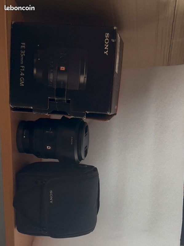Sony FE 35mm F1.4 GM – Excellent état + filtre B+W – lot complet, accessoires neufs (image 13)