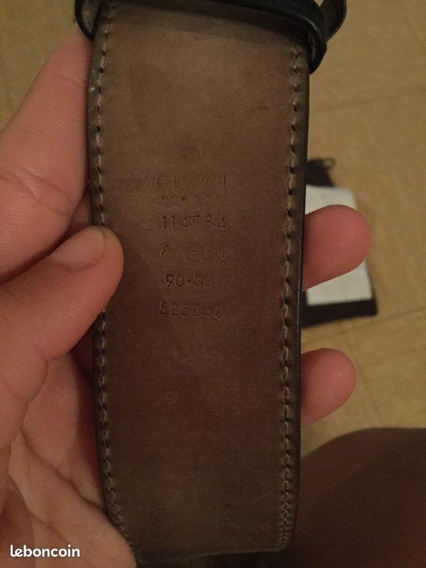 Vend ceinture Gucci authentique (image 5)