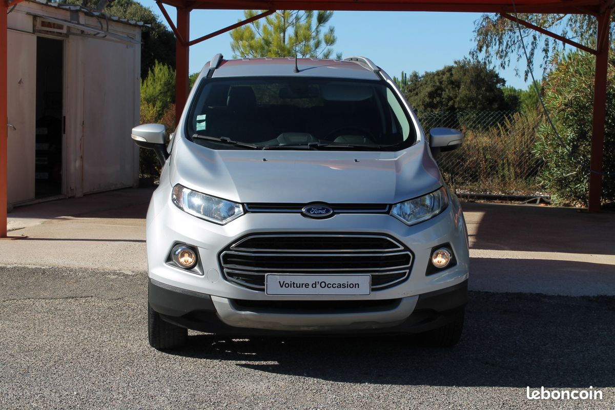 FORD ECOSPORT 4X2 1.5L TDCI 95CV BTE 5VT pack SPORT/TITANIUM SONY NAVI CUIR/GPS 2017 ETAT NEUF GARANTIE 6 MOIS MOT/BTE (image 2)