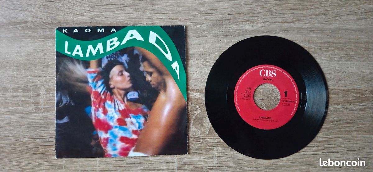 Vinyle 45 tours Kaoma "Lambada" (image 1)