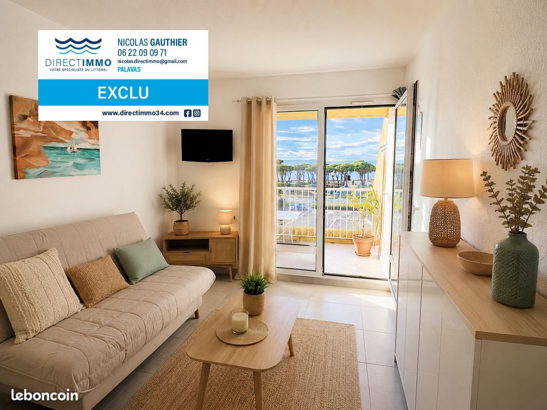 Appartement 1 pièce 25 m² · à Palavas-les-Flots · 25 m² · 125 000 €