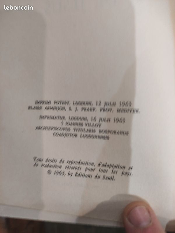 164-LES ÉVANGILES ET L'HISTOIRE DE JÉSUS.PAROLE DE DIEU.Edition du Seuil.1963 (image 2)