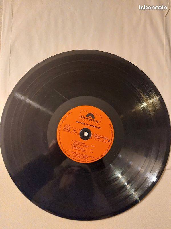 Vinyle Maxime Le Forestier (image 5)