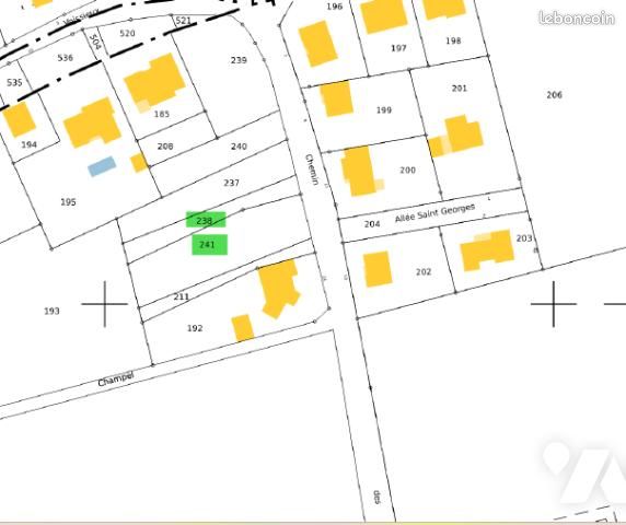 Terrain 1352 m² · à Lemainville · 1 352 m² · 120 000 €