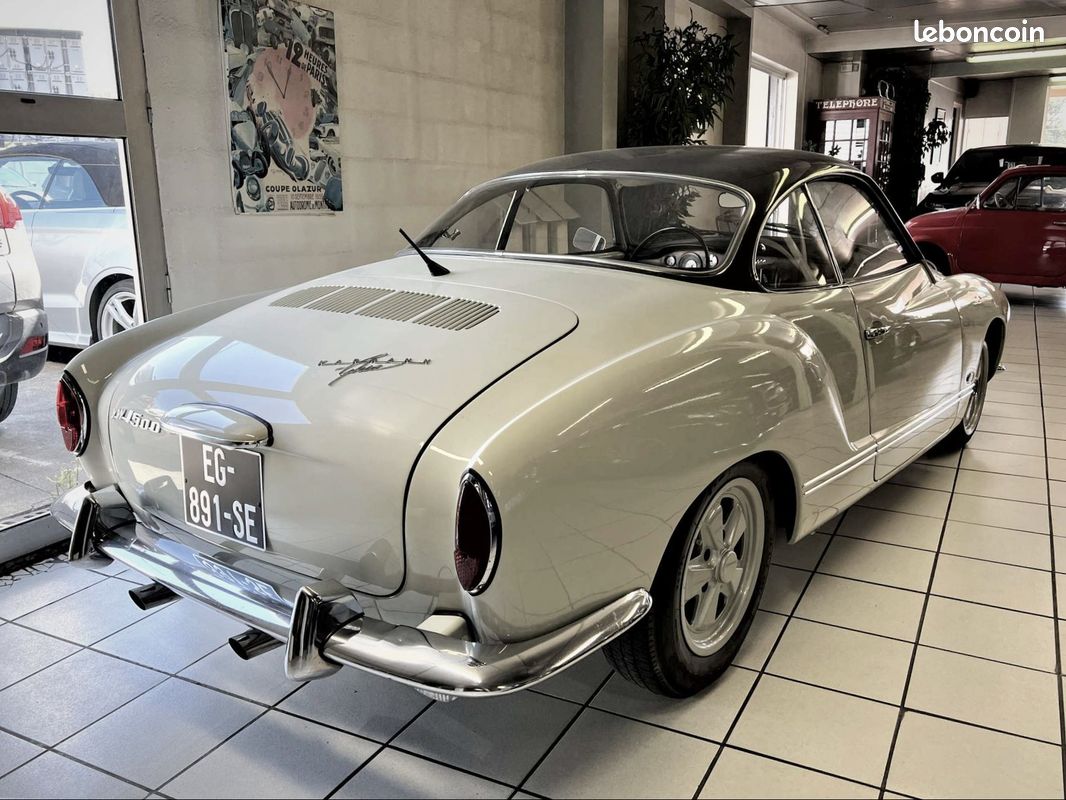 Volkswagen Karmann Ghia coupé 1500 "Type 14" (1969) - restauration mécanique récente (image 2)