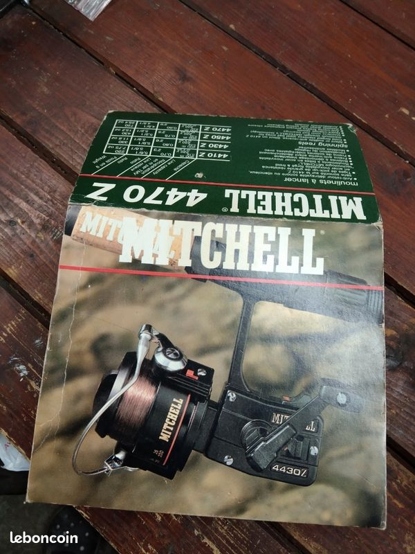 Moulinet Mitchell 4470 Vintage + Dépliant – Pêche – Occasion