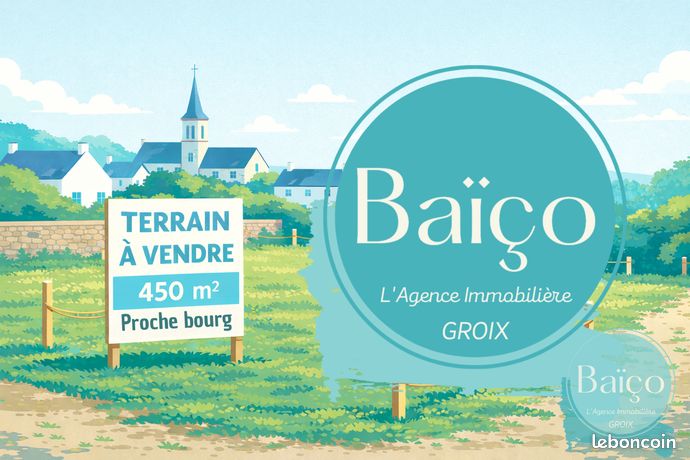 Terrain 450 m² Groix