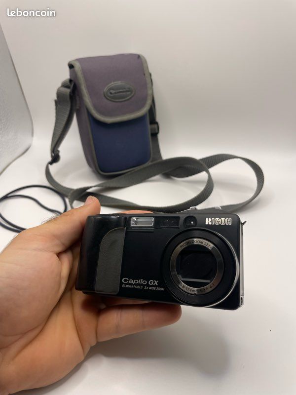 Appareil photo numérique compact Ricoh Caplio GX noir (image 17)