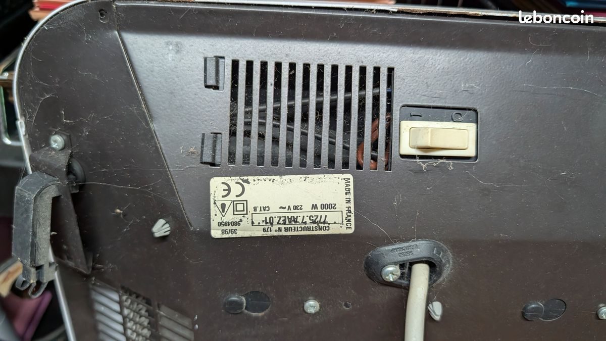 Radiateur radian 2000W (image 3)