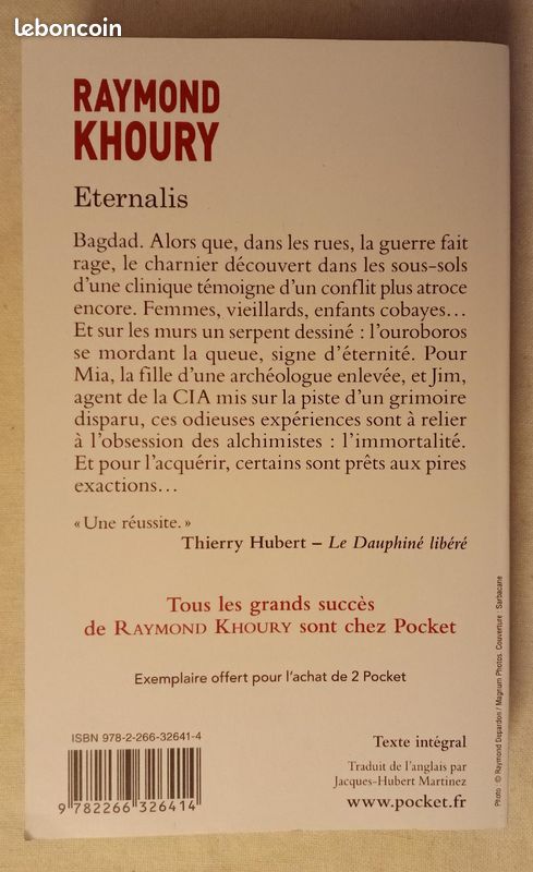Eternalis - Raymond Khoury (image 3)