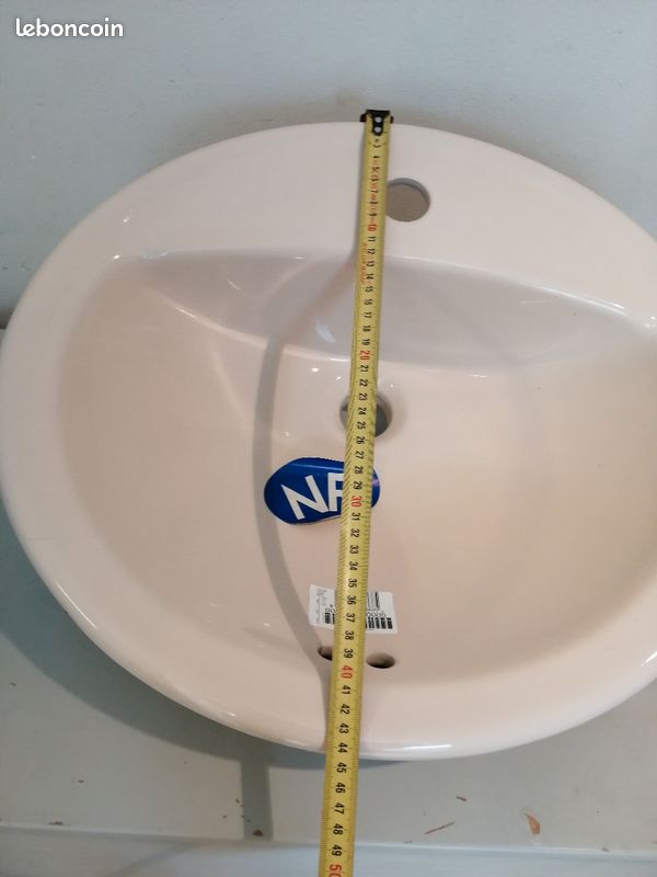 Vasque vanille 50cm (image 2)