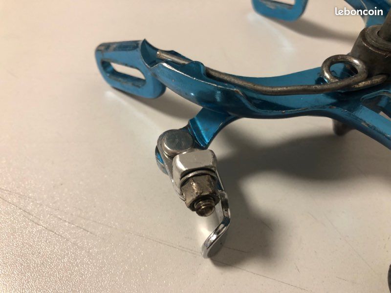 Frein BMX Vintage Dia-Compe MX1000 – Levier Technique 3 – Étrier Rouge Années 80