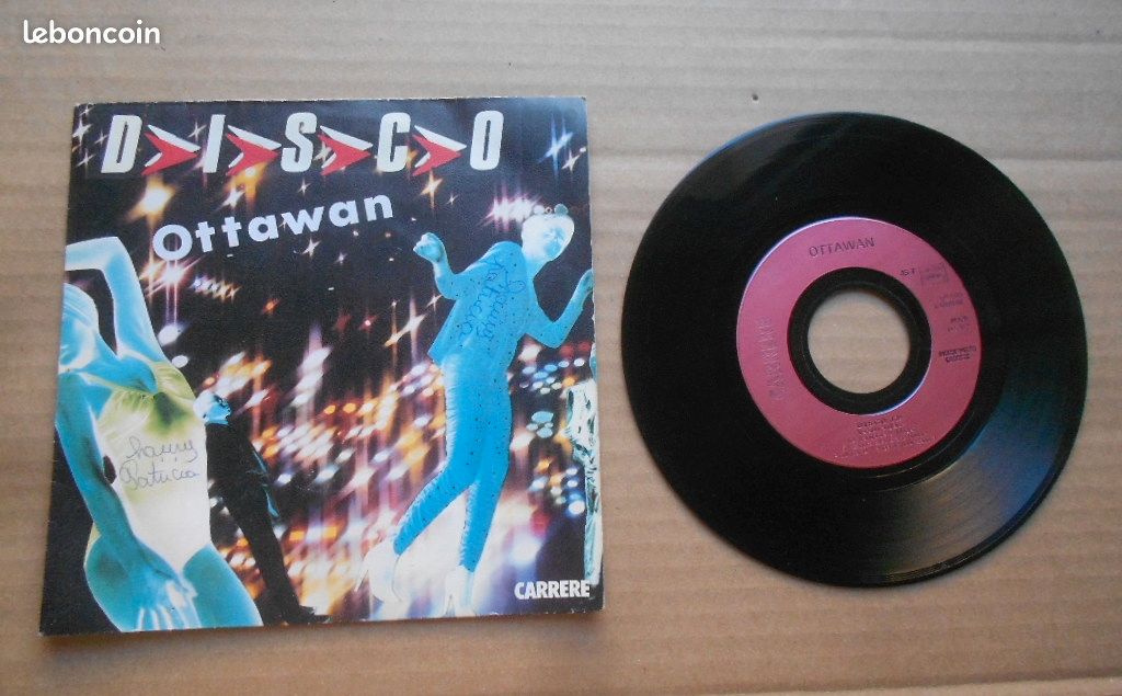 Disque vinyle disco , ottawan (image 1)