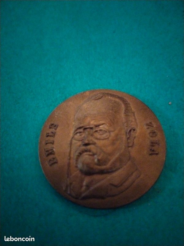 Pièce médaille de Émile Zola (image 1)