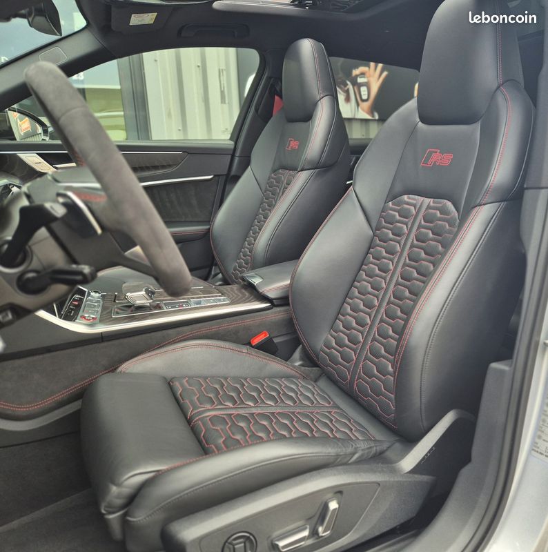 Audi rs6 avant 4.0 v8 tfsi 600 quattro bva - toit ouvrant - cuir valcona (image 5)