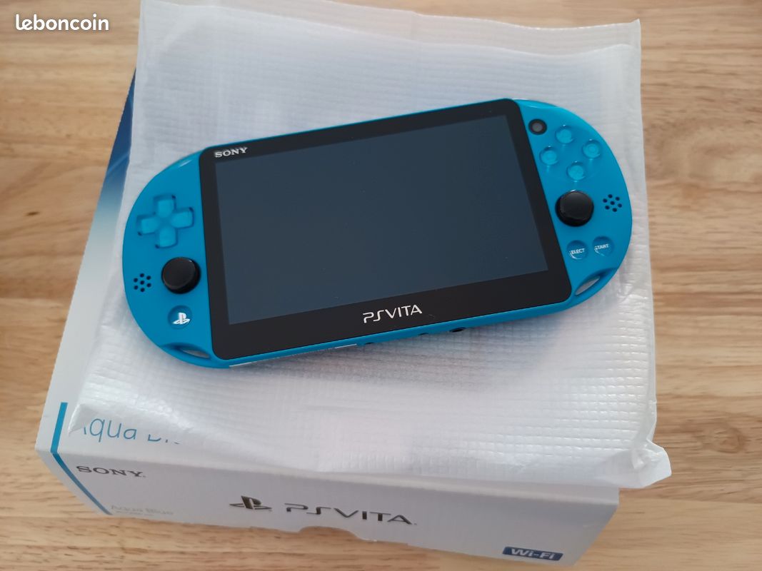 Console Sony PS Vita PCH-2000 Neuve – Couleur Aqua Blue – Boîte D'origine