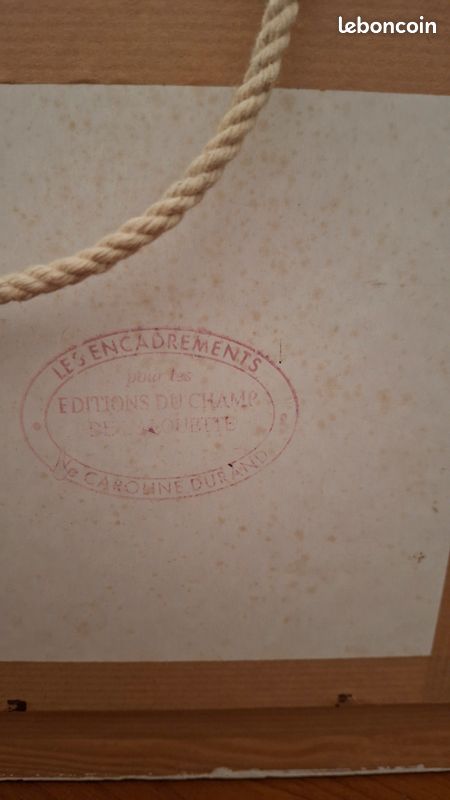 Tableau "L'appel du large" Editions du Champ (image 2)