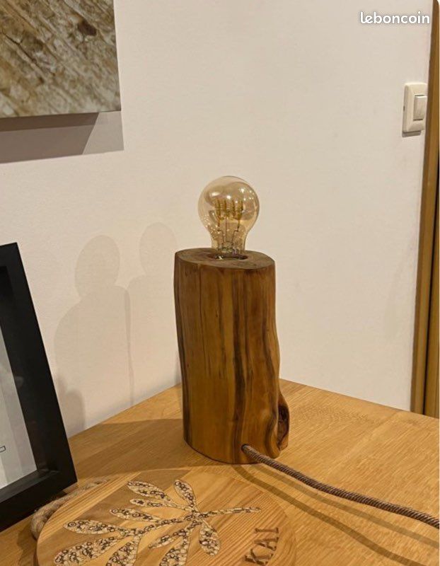 Lampe bois déco (image 3)