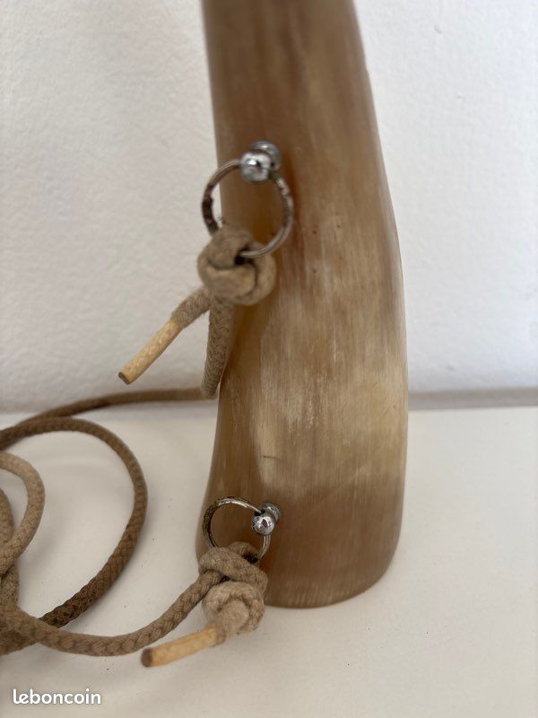 Ancien Fouet D'équitation Swaine – Corne De Bois De Cygne, Vintage