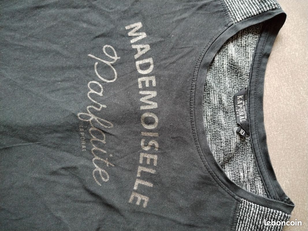 Tee-shirt fille Kaporal 10 ans (image 2)