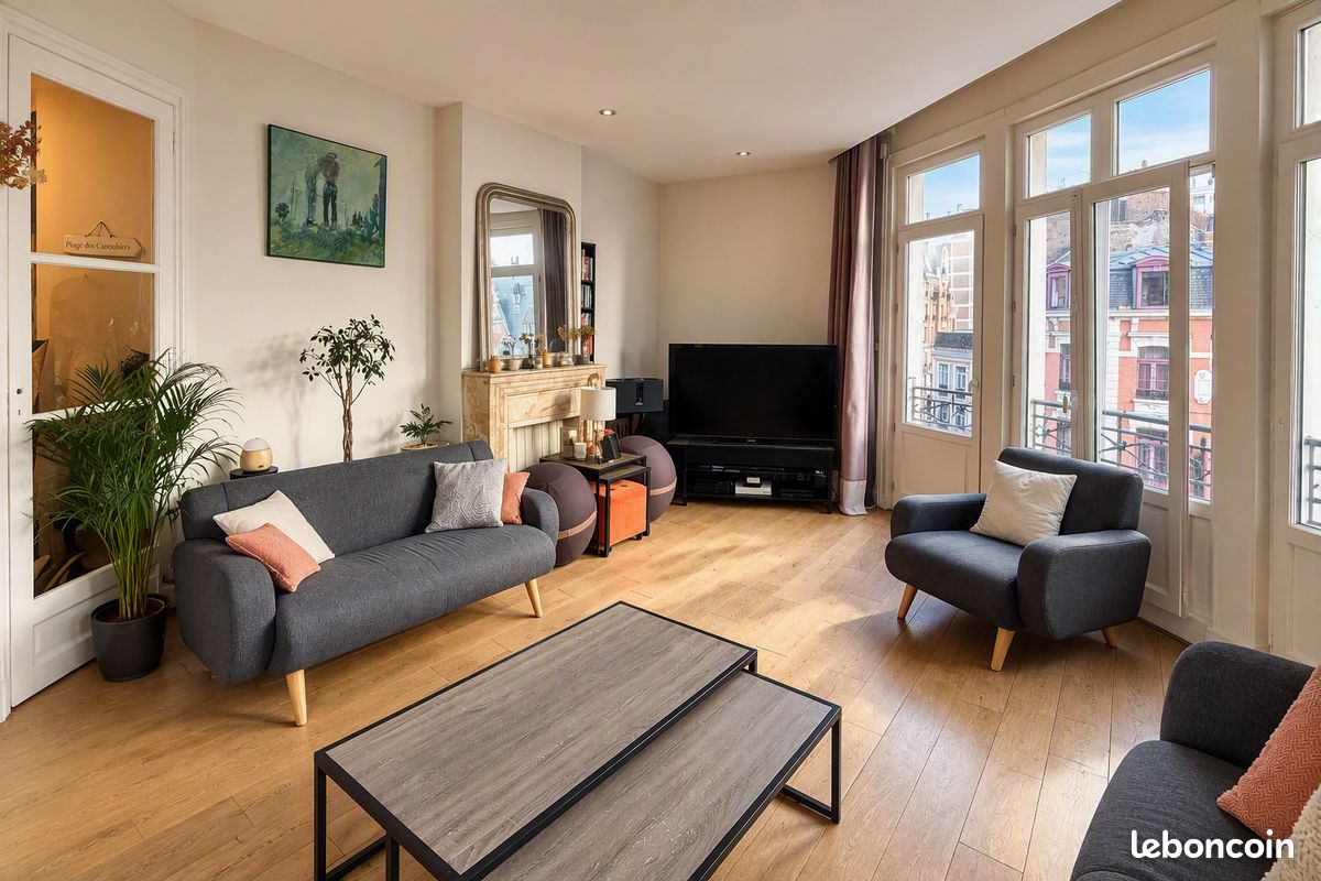 Appartement 4 pièces 80 m² · à Lille · 79,8 m² · 395 000 €