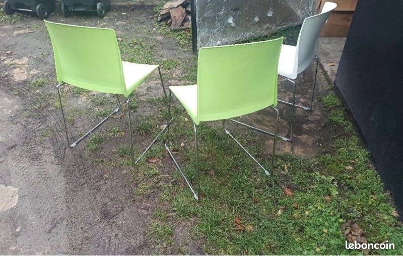 Lot de 6 chaises verte (image 2)