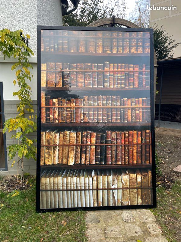 Cadre monumental style bibliothèque (image 1)