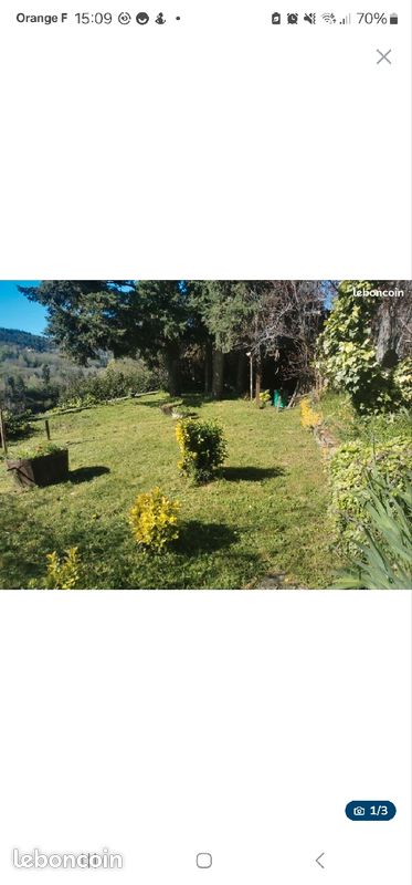 Terrain constructible à vendre FAIRE OFFRE · à Pélussin · 71 000 €
