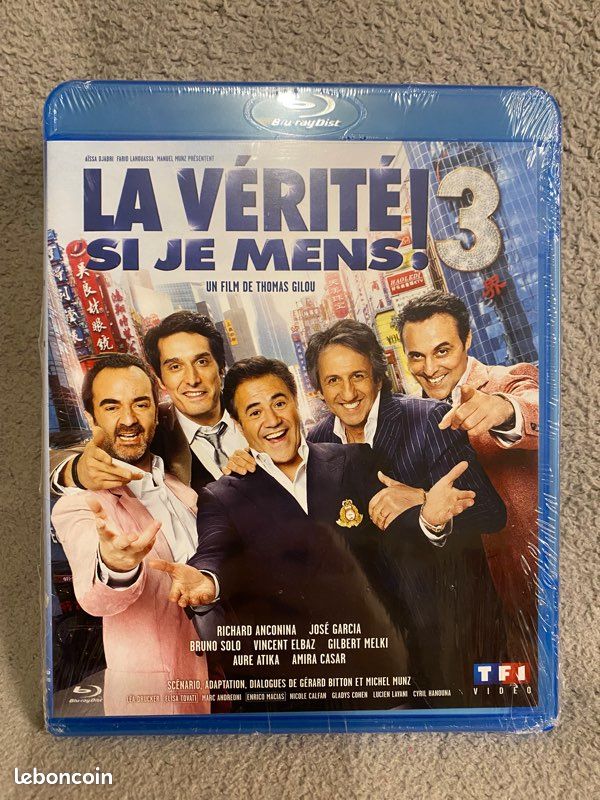 La vérité si je mens 3 Blu-ray Ray neuf soublister (image 1)