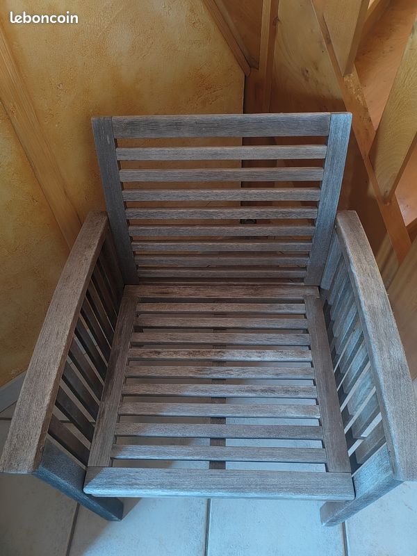 Fauteuil bois (image 1)