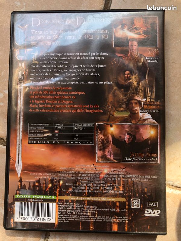Dvd donjons et dragons (image 2)