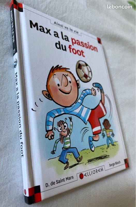 Livre Max a la passion du foot NEUF (image 2)