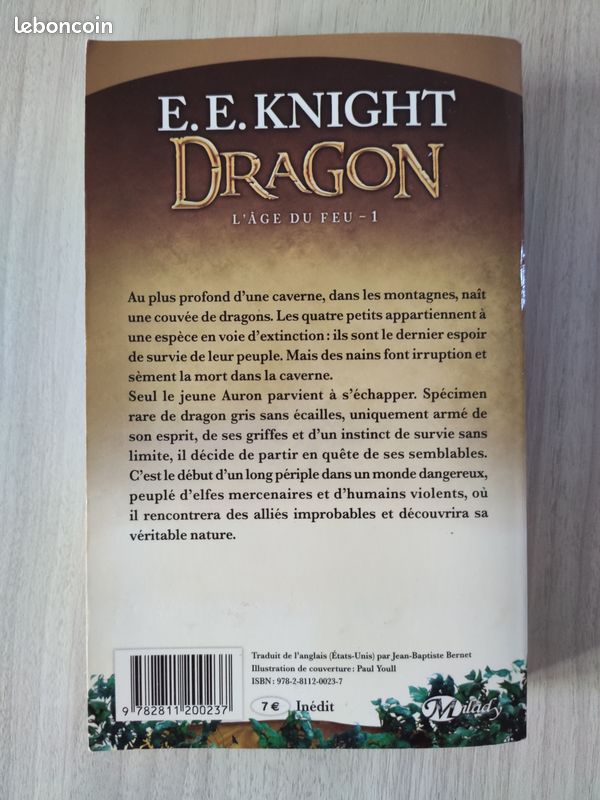 E. E. Knight - L'age du feu tome 1 (image 2)