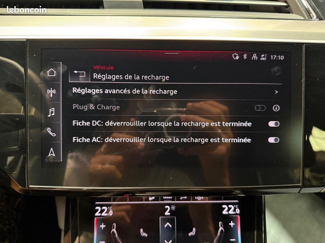 AUDI E-TRON 55 114KWH QUATTRO S LINE SIÈGES ÉLECTRIQUES CHAUFFANTS RÉGULATEUR ADAPTATIF CAMÉRa 360 (image 37)
