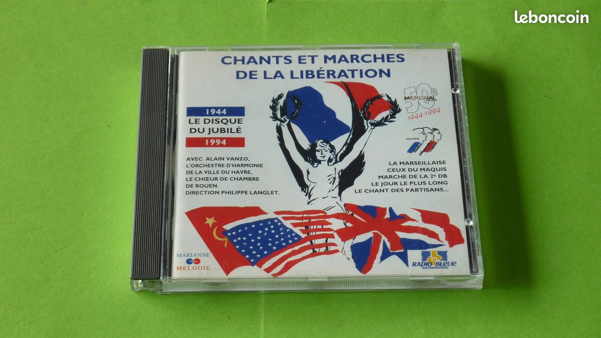 CD / chants et marches de la libération (image 1)