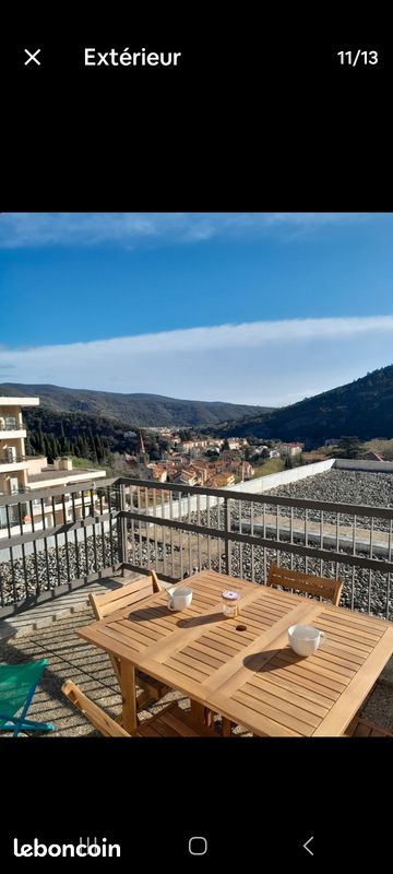 Appartement 1 pièce 28 m² · à Amélie-les-Bains-Palalda · 27,5 m² · 63 000 €