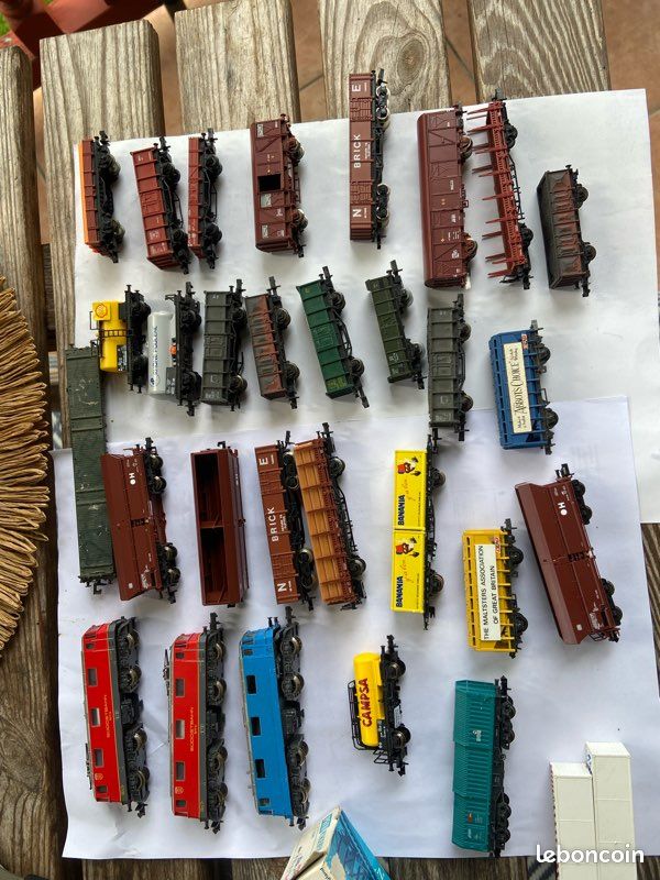 Lot de train Echelle N - Modélisme