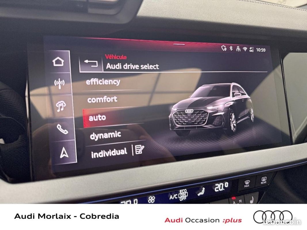 Audi A3 Sportback 1.5 TFSI 150ch Hybride S line S tronic 7 (image 25)