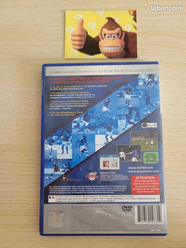Jeu PS2 Le Monde Des Bleus 2005 – Sony PlayStation 2, Neuf Sous Blister, Made In France