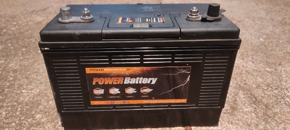 Batterie décharge lente camping car - Équipement caravaning