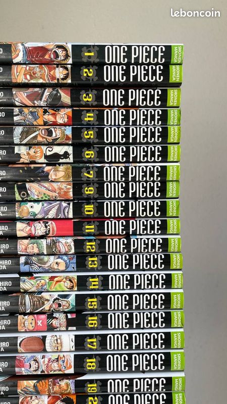 One Piece lot 20 Tomes manga anime comics (image 2)