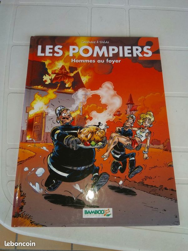 BD Les pompiers éditions BAMBOO (image 1)