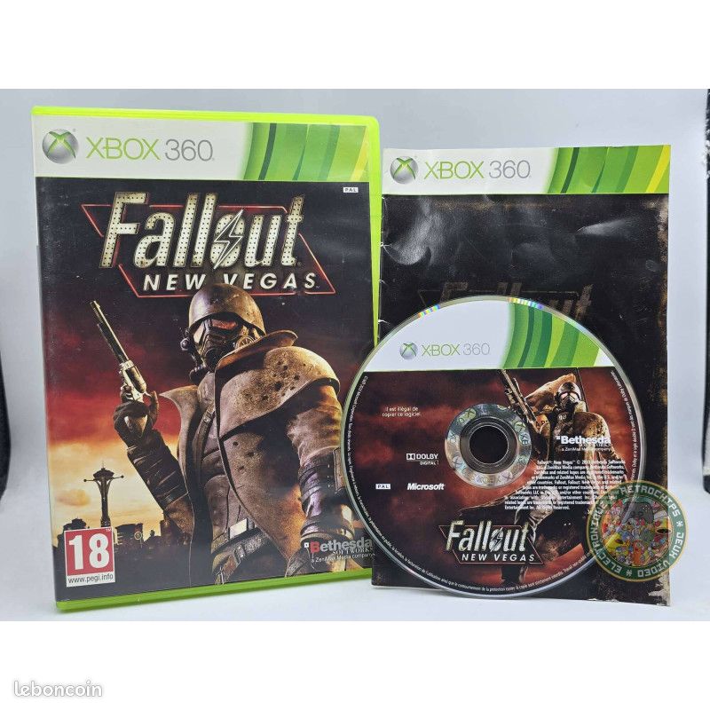 Fallout : New Vegas XBOX 360 | Jeux Xbox360 Occasion | retrogaming