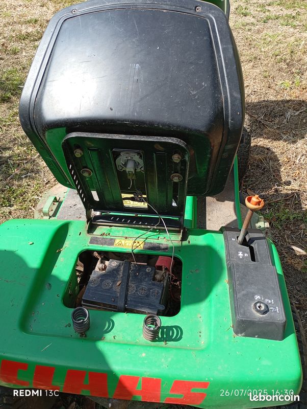 Tondeuse tracteur John Deere pour pieces (image 9)