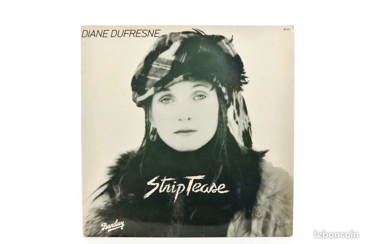 Vinyle 33t - Diane Dufresne - Strip tease - Barclay - CD - Musique