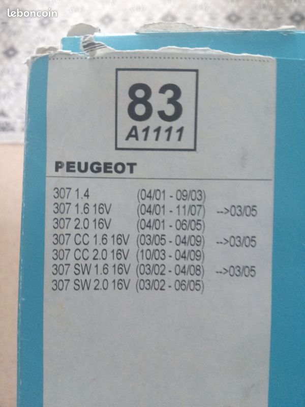 Filtre à air Peugeot comme neuf (image 2)