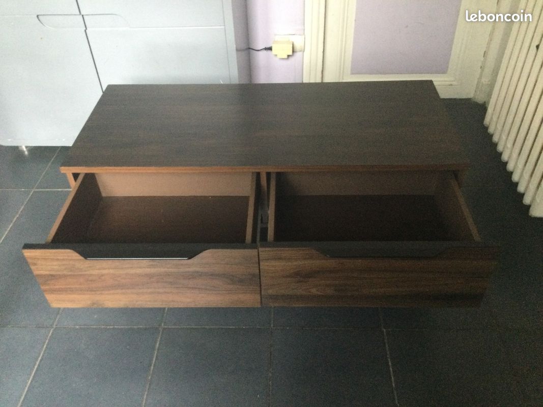 Meuble en enfilade 2 grands tiroirs ikea (image 6)