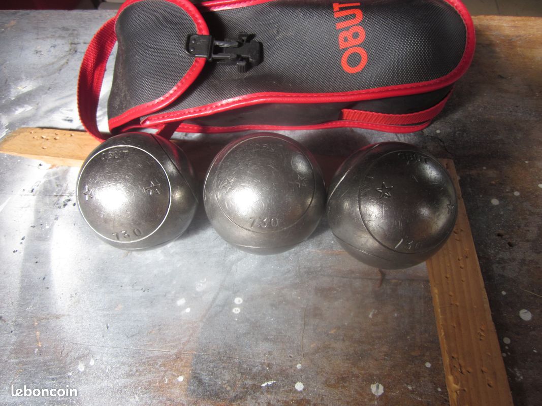 TRIPLETTE BOULES DE PÉTANQUE Obut loisir sans marque - Sport & Plein air